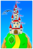 Castle On The Hill Clip Art